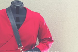 Kleine Dickmadam näht Kleid und Tasche