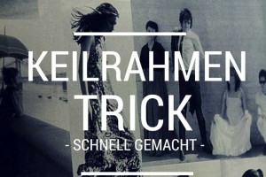Welche Farbe, welches Muster für das Wohnzimmer? Der Keilrahmen-Trick