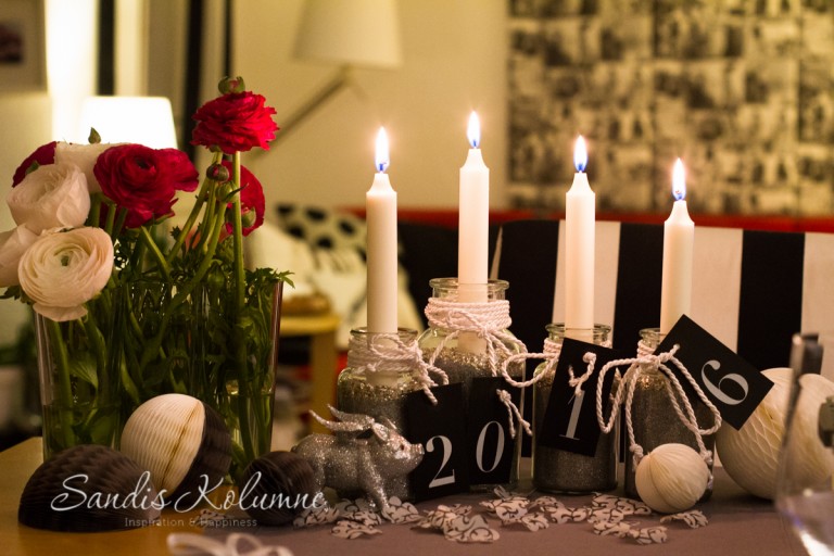 Friday-Flowerday 01/16 mit Silvesterdeko